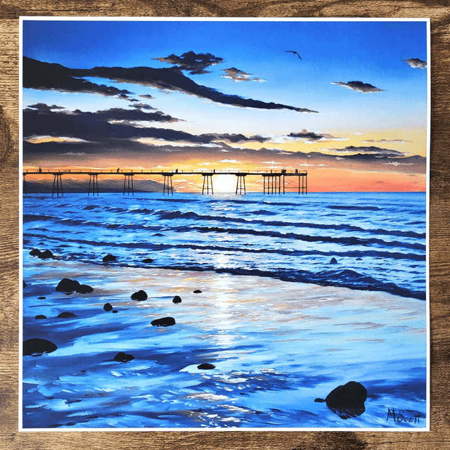 Saltburn Sunset - prints