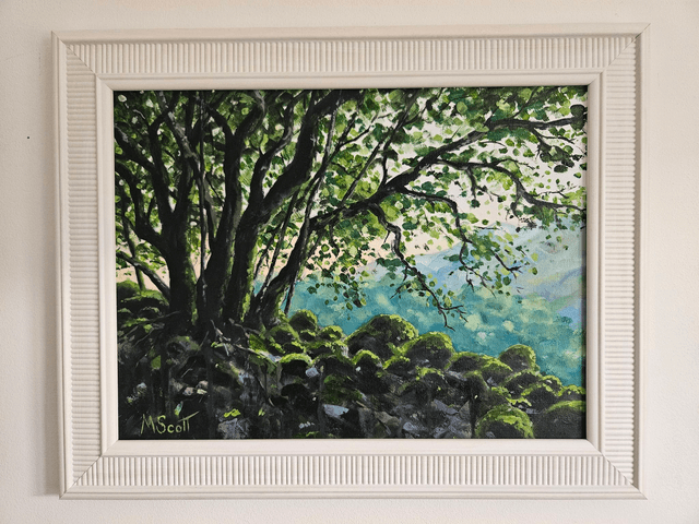Mossy tree - original