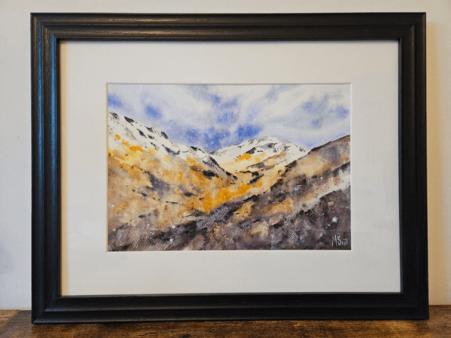 Snowy Peaks - original